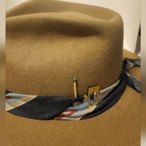 Lack Of Color Tan Fedora Hat 61cm